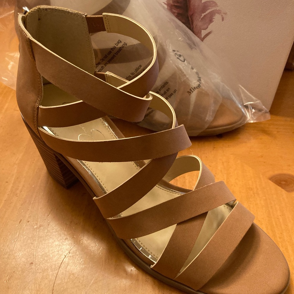 Women’s Shoes - Jessica Simpson brand.Sz 11 Medium. Color-Cognac-Suede-Brand New